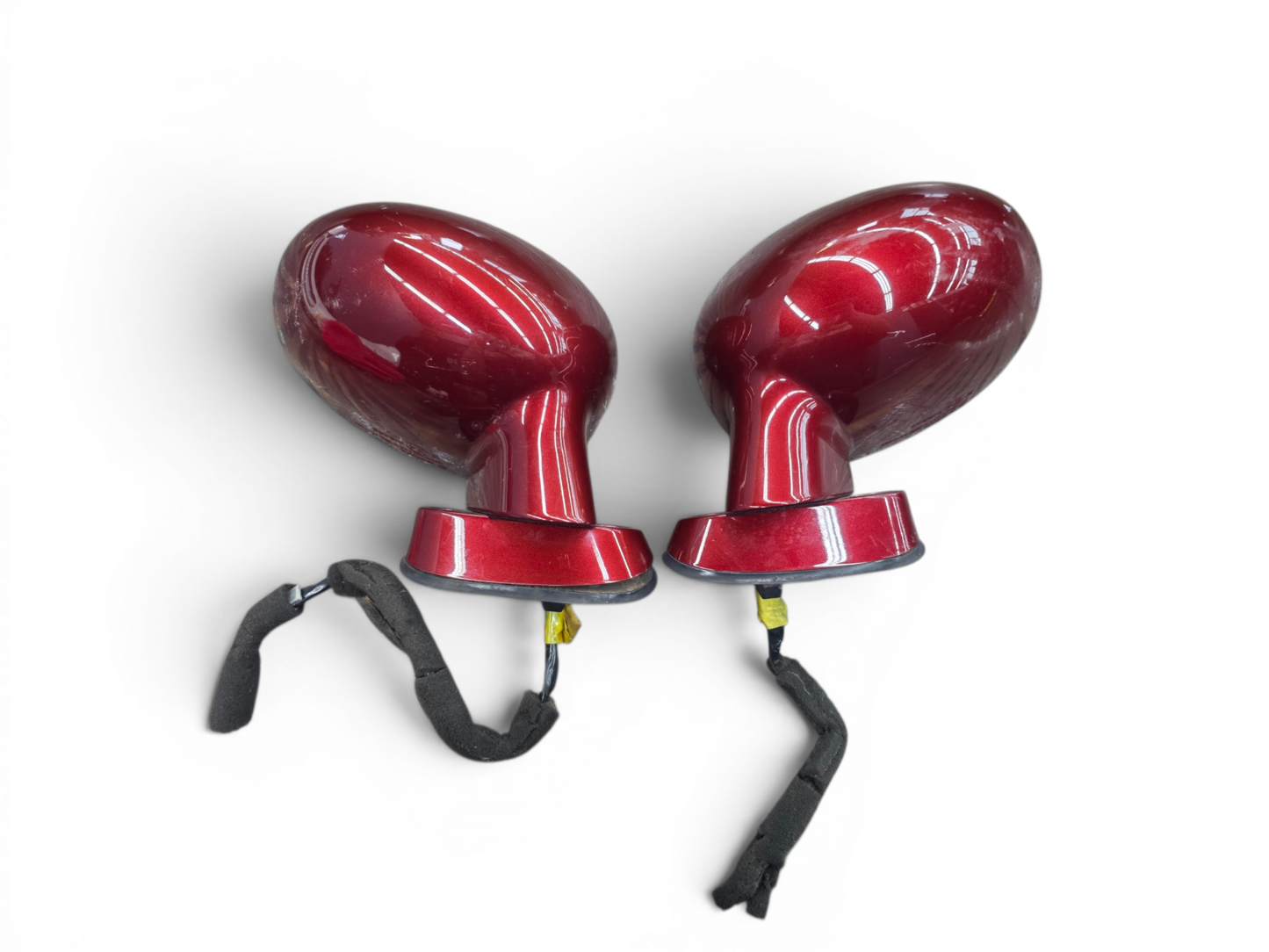2006-2015 Mazda Miata MX-5 NC OEM Red Power Mirrors Driver & Passenger lf-ve JDM