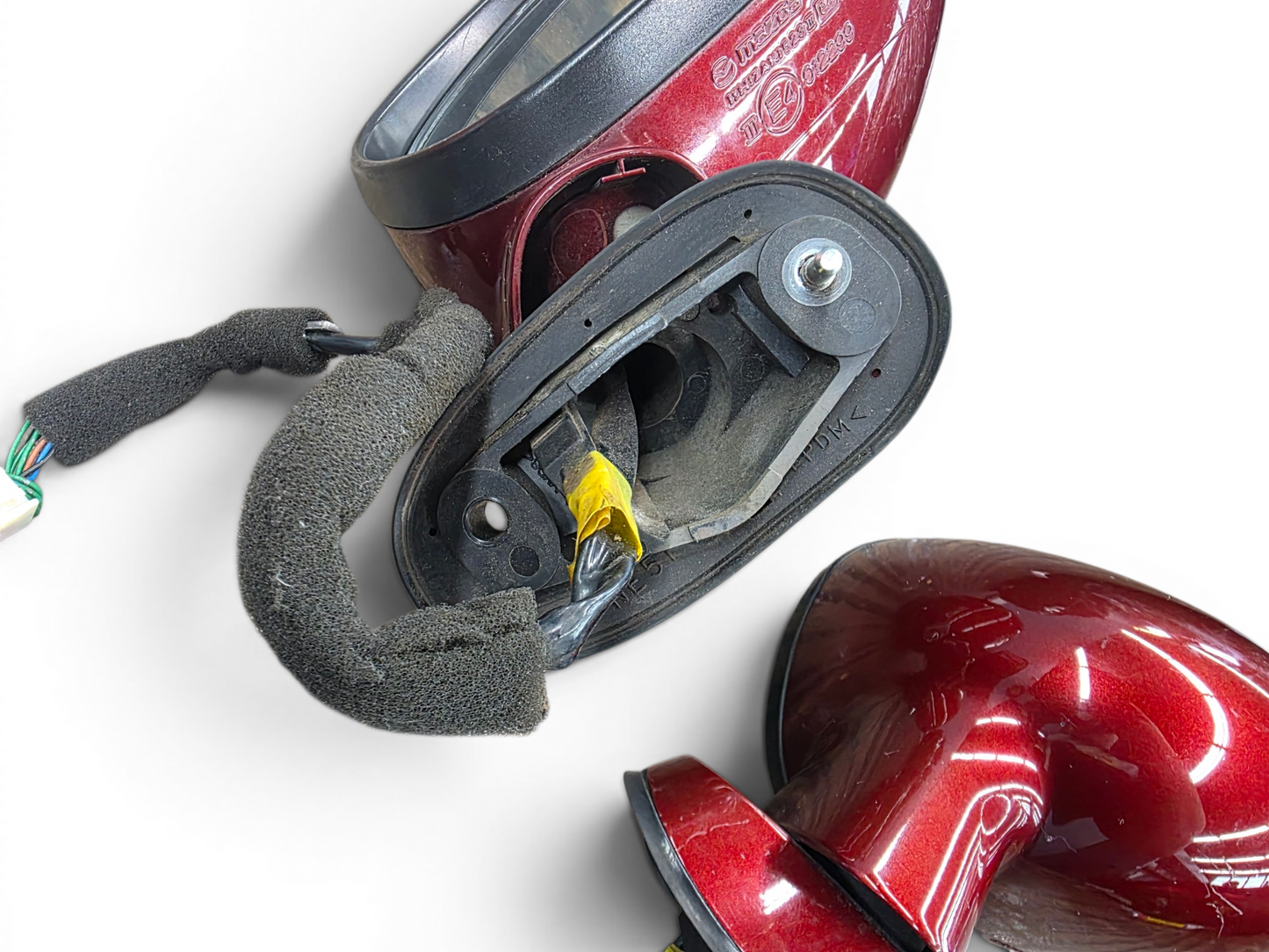 2006-2015 Mazda Miata MX-5 NC OEM Red Power Mirrors Driver & Passenger lf-ve JDM