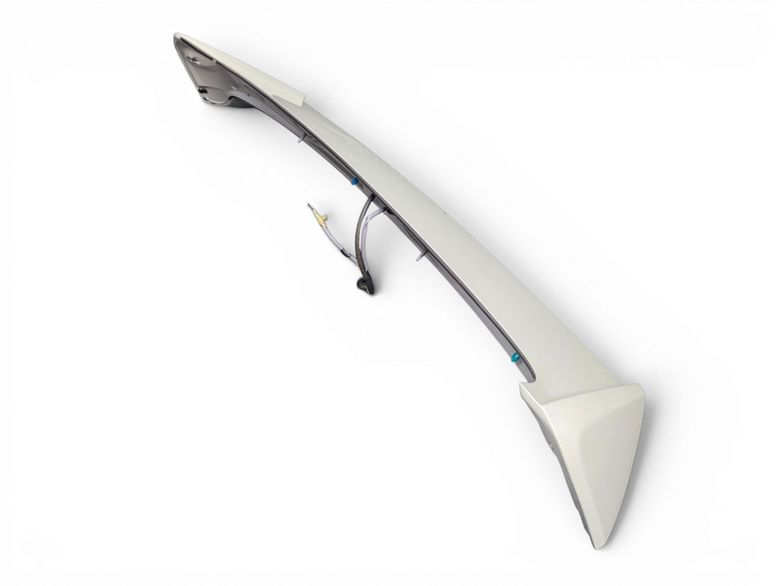 2008-2014 Subaru WRX STI Hatchback OEM Rear Spoiler Wing White JDM GRB GRF ej257