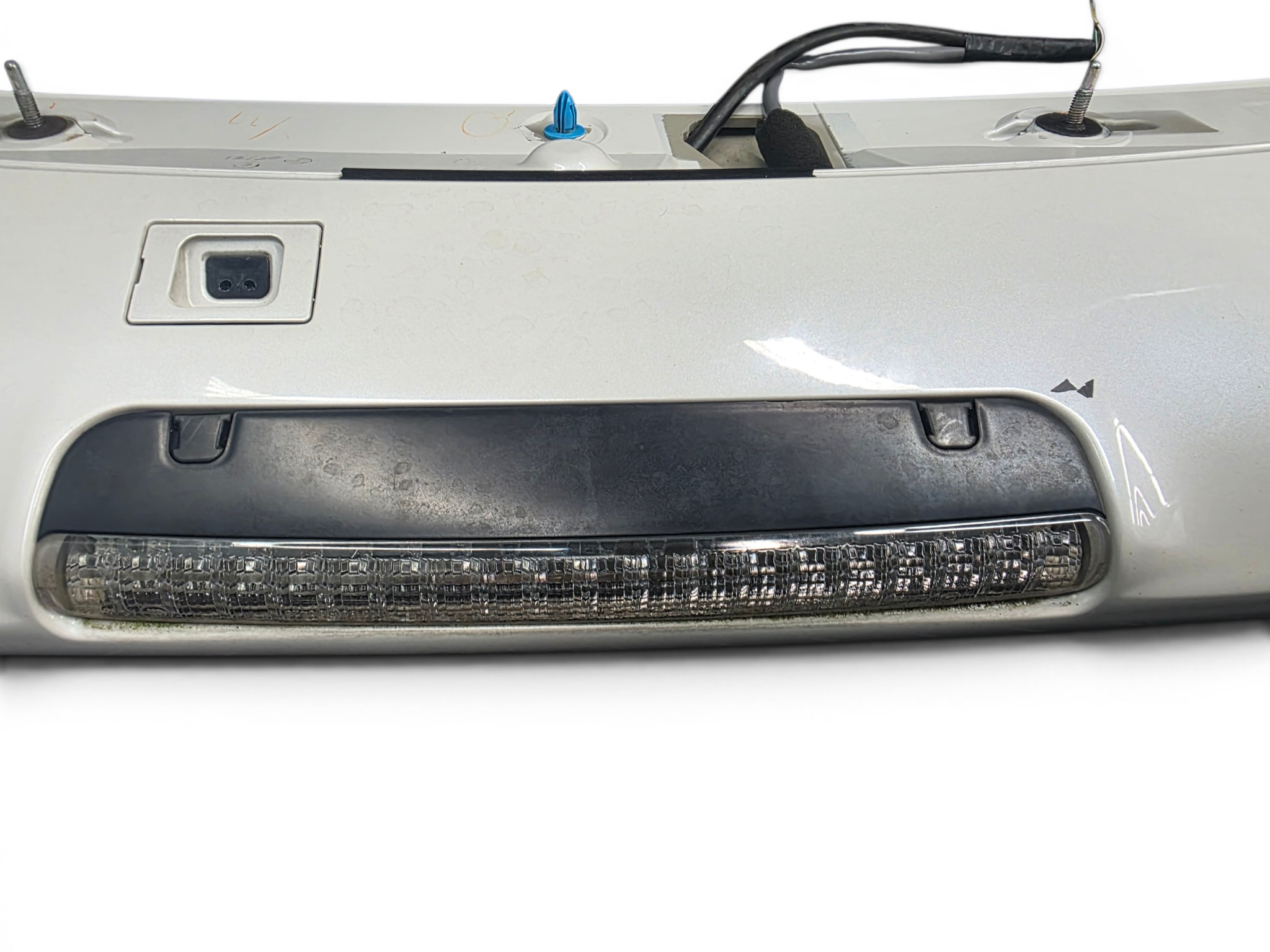2008-2014 Subaru WRX STI Hatchback OEM Rear Spoiler Wing White JDM GRB GRF ej257