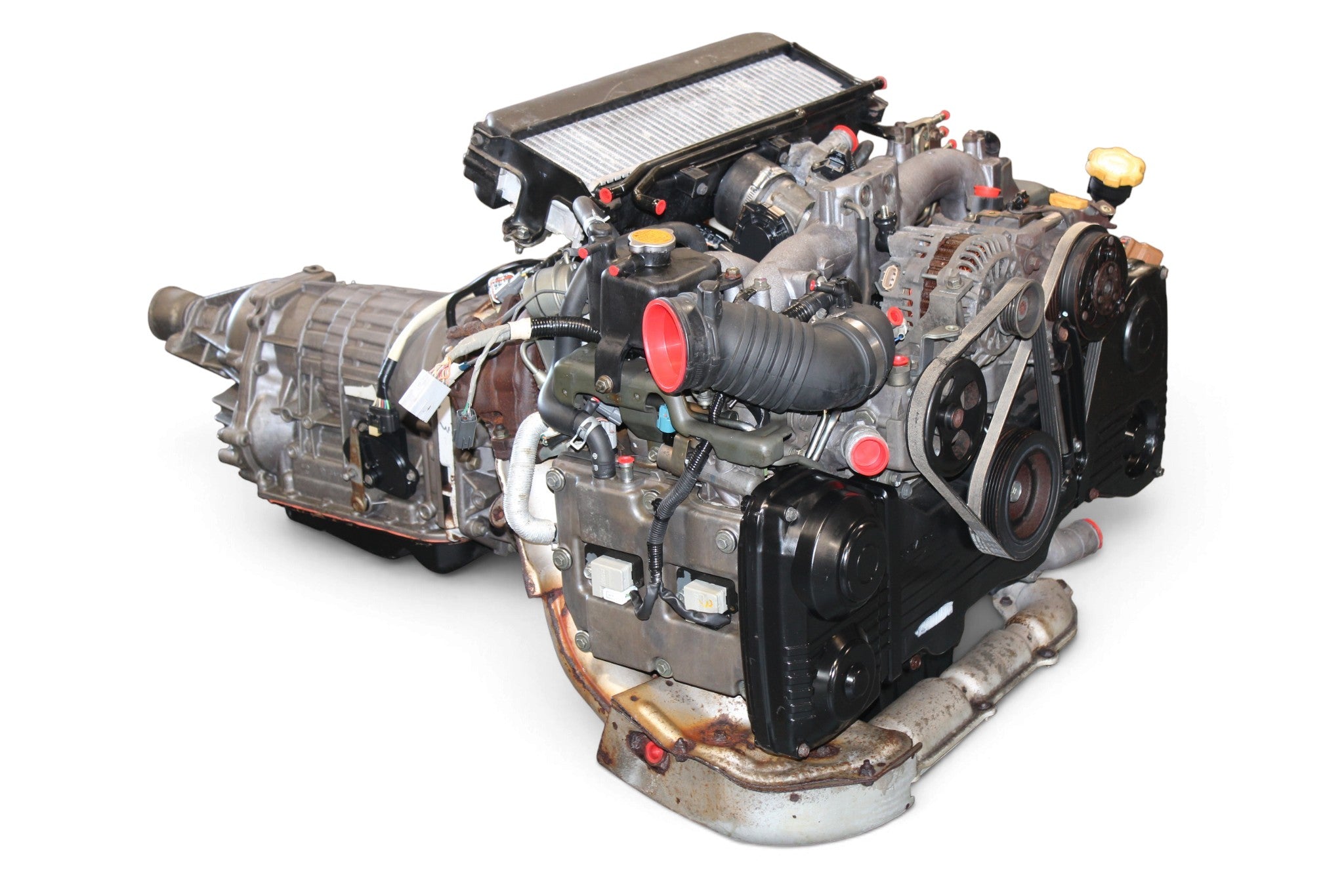 JDM 2004-2005 Subaru Forester XT SG5 Turbo Engine Auto Trans ej205 tz1b5lbxaa #1