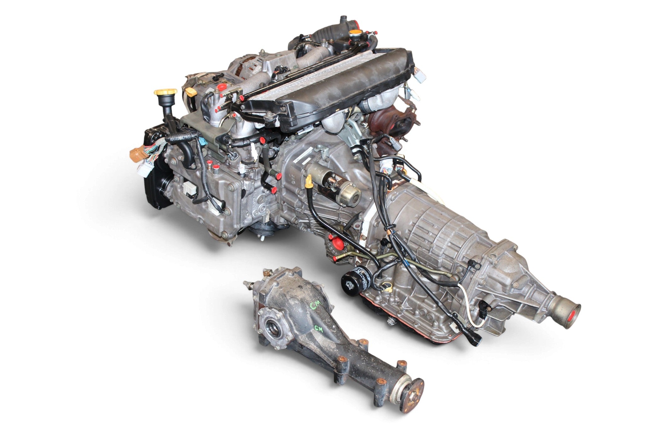 JDM 2004-2005 Subaru Forester XT SG5 Turbo Engine Auto Trans ej205 tz1b5lbxaa #1