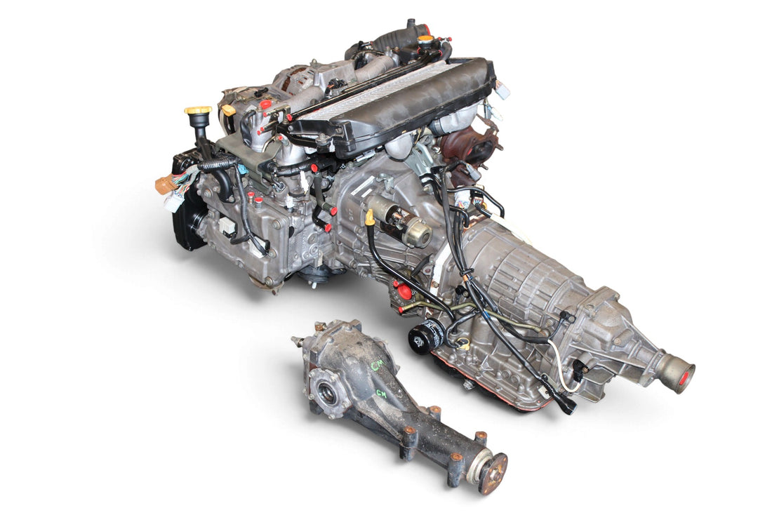JDM 2004-2005 Subaru Forester XT SG5 Turbo Engine Auto Trans ej205 tz1b5lbxaa #1