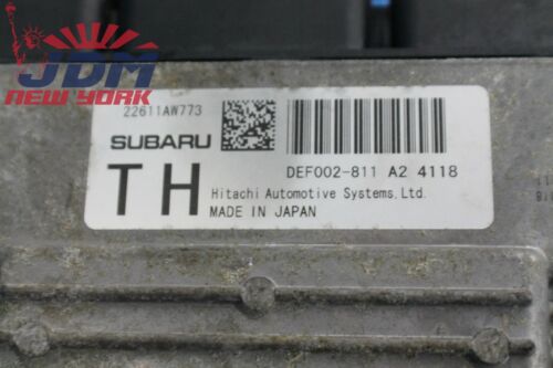 JDM SUBARU LEGACY 2.0 GT BNG/BRG ECU (ENGINE CONTROL UNIT) 22611AW773 FA20 ECM 4
