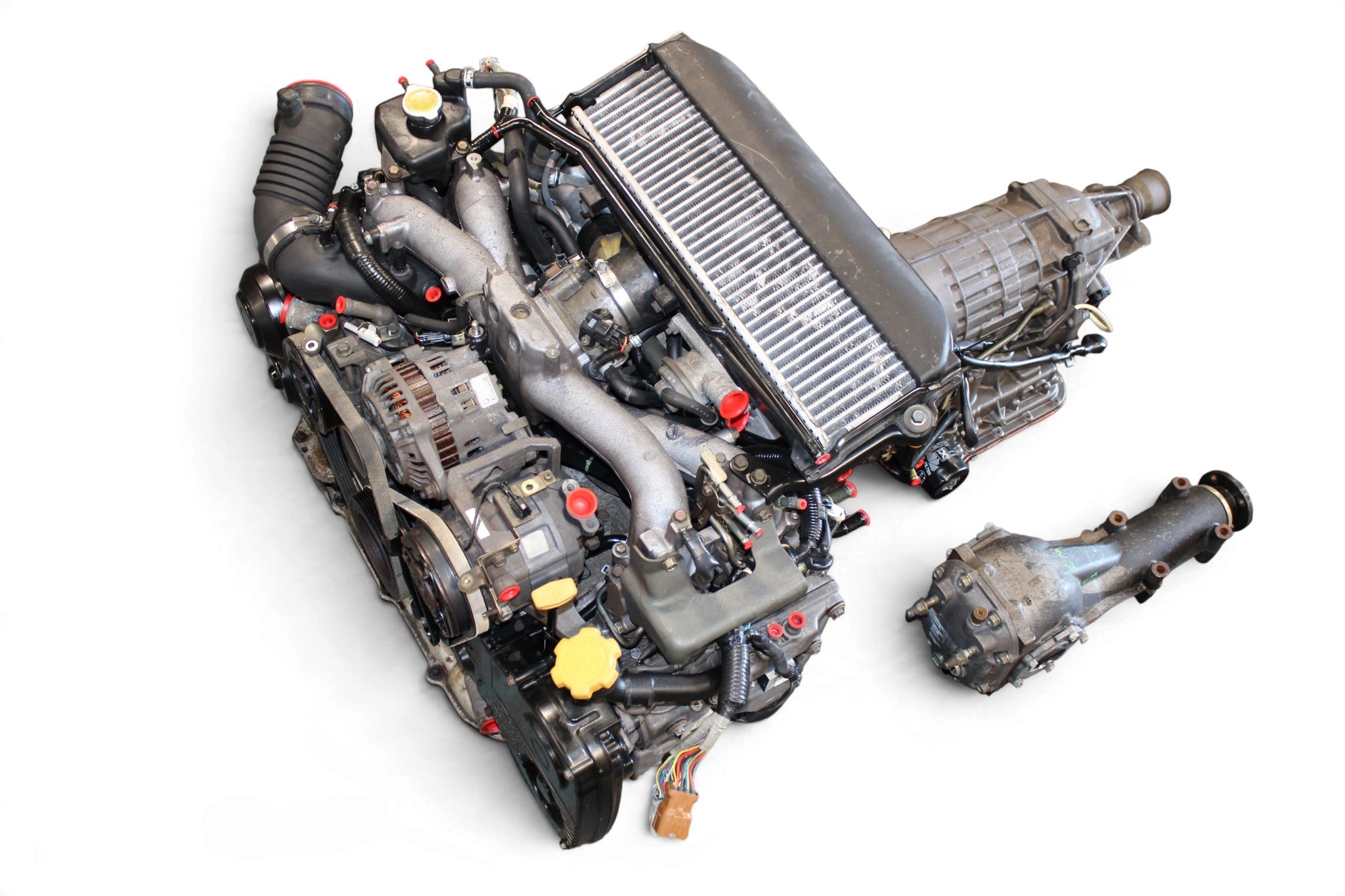 2004-2005 JDM Subaru Forester XT SG5 Turbo Engine Auto Trans ej205 tz1b5lbxaa #1
