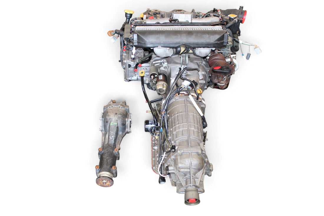 JDM 2004-2005 Subaru Forester XT SG5 Turbo Engine Auto Trans ej205 tz1b5lbxaa #1
