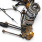 JDM Subaru WRX STI V7 OEM 5-Lug Brembo Front + Rear Brake Kit Set Calipers #2
