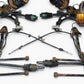JDM Subaru WRX STI V7 OEM 5-Lug Brembo Front + Rear Brake Kit Set Calipers #2