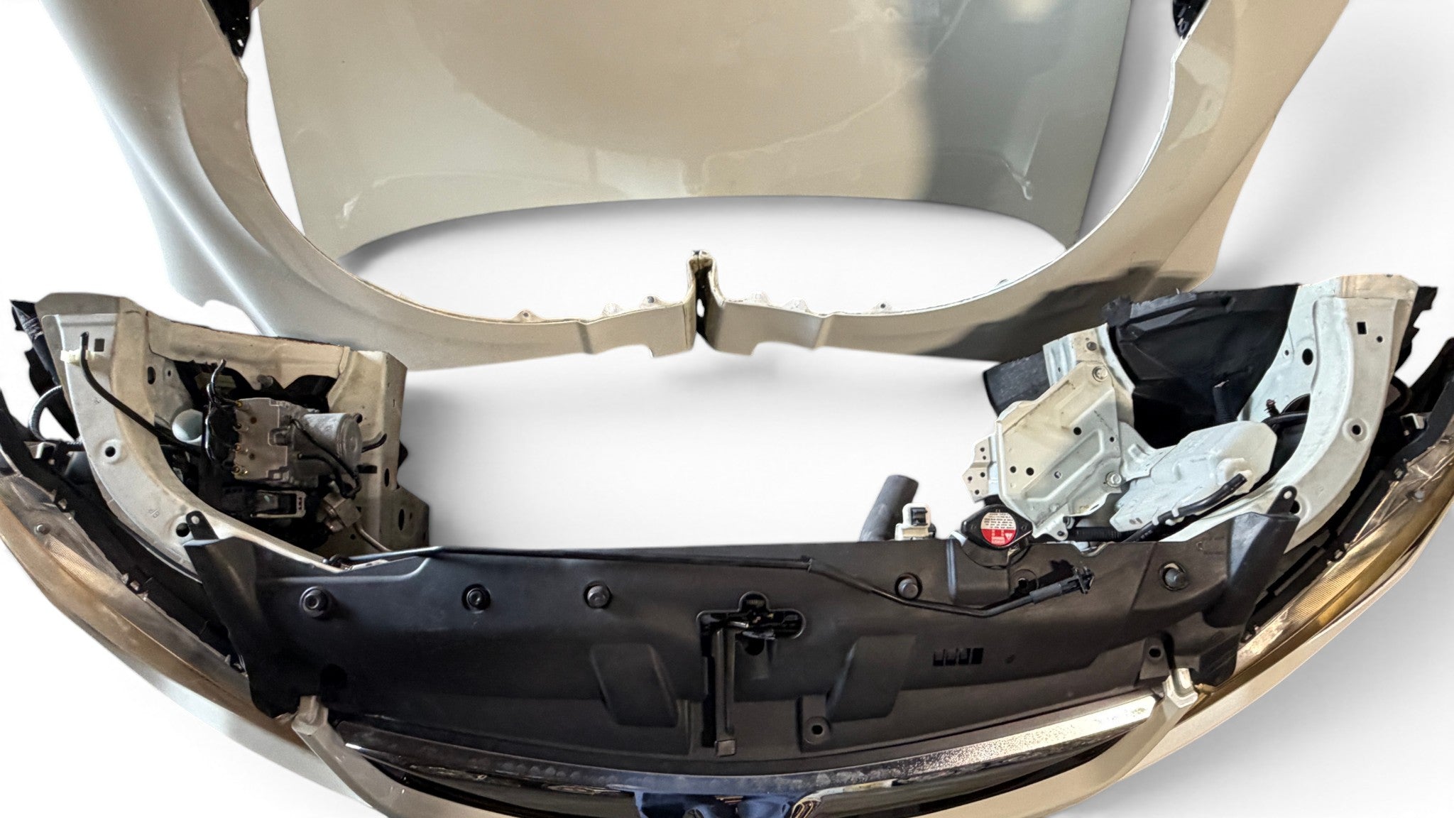2006-2011 Honda Civic FD3 OEM Front & Rear Conversion White Hood Fenders Headlights Bumpers Taillights JDM LDA-MF5 #3