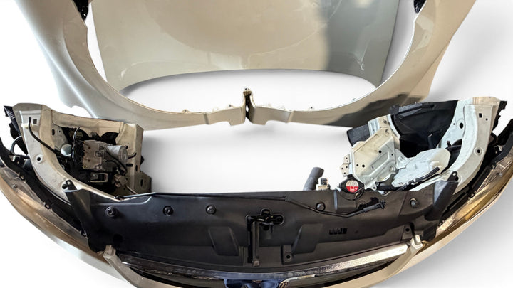 2006-2011 Honda Civic FD3 OEM Front & Rear Conversion White Hood Fenders Headlights Bumpers Taillights JDM LDA-MF5 #3