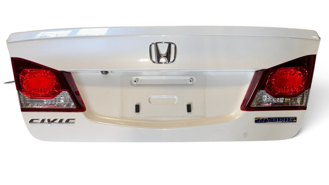 2006-2011 Honda Civic FD3 OEM Front & Rear Conversion White Hood Fenders Headlights Bumpers Taillights JDM LDA-MF5 #3