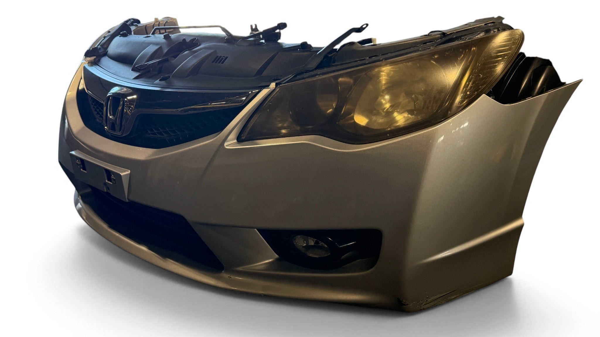 2006-2011 Honda Civic FD3 OEM Front & Rear Conversion Gray Hood Fenders Headlights Bumpers Taillights JDM LDA-MF5 #12