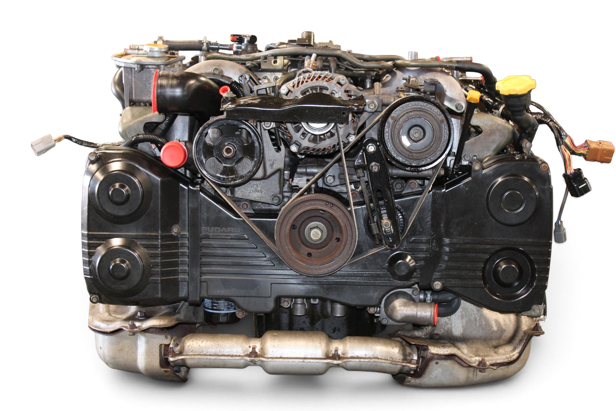 JDM Subaru Legacy GT 2.0L DOHC Twin Turbo Non-EGR Engine JDM ej206-tt #2