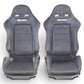 JDM Honda Integra Type R DC5 OEM BLK Recaro Seats w/ Rails (Driver & Passenger) Acura RSX