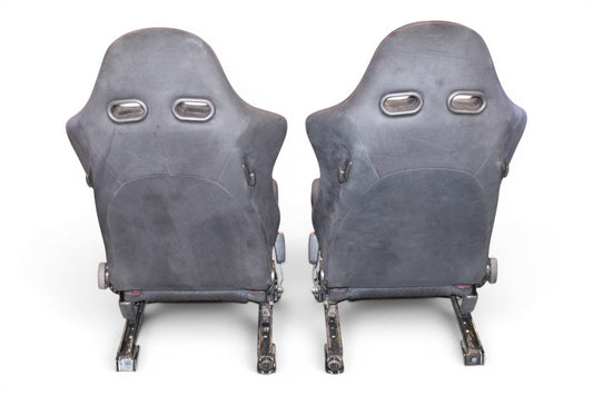 JDM Honda Integra Type R DC5 OEM BLK Recaro Seats w/ Rails (Driver & Passenger) Acura RSX