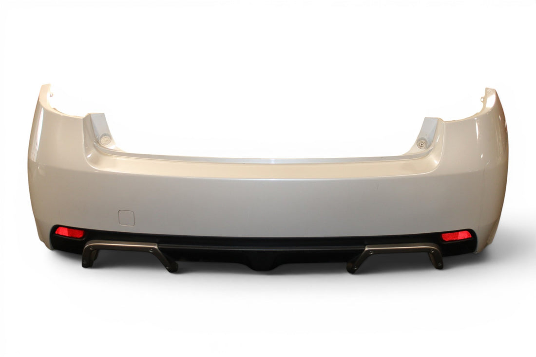 2008-2014 Subaru Impreza WRX STi Wagon OEM Rear Bumper White JDM ej257