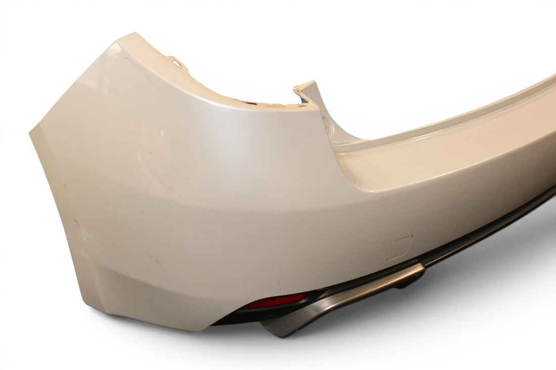 2008-2014 Subaru Impreza WRX STi Wagon OEM Rear Bumper White JDM ej257