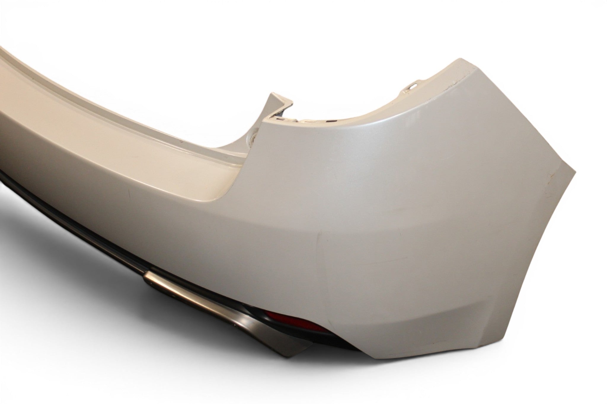 2008-2014 Subaru Impreza WRX STi Wagon OEM Rear Bumper White JDM ej257