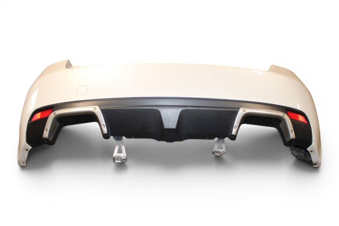 2008-2014 Subaru Impreza WRX STi Wagon OEM Rear Bumper White JDM ej257