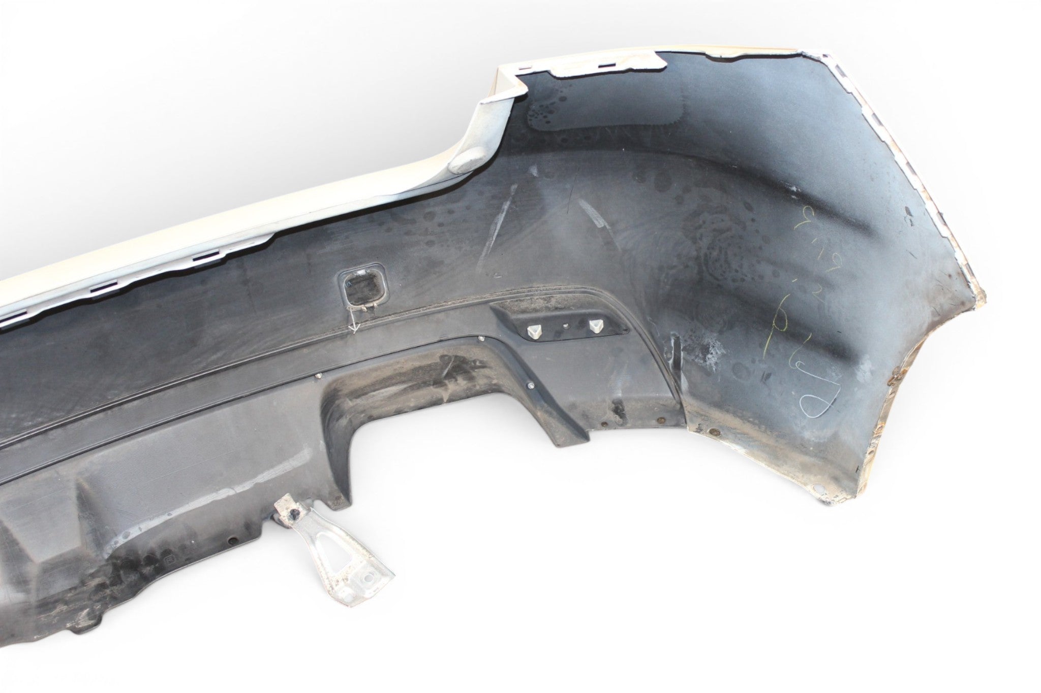 2008-2014 Subaru Impreza WRX STi Wagon OEM Rear Bumper White JDM ej257