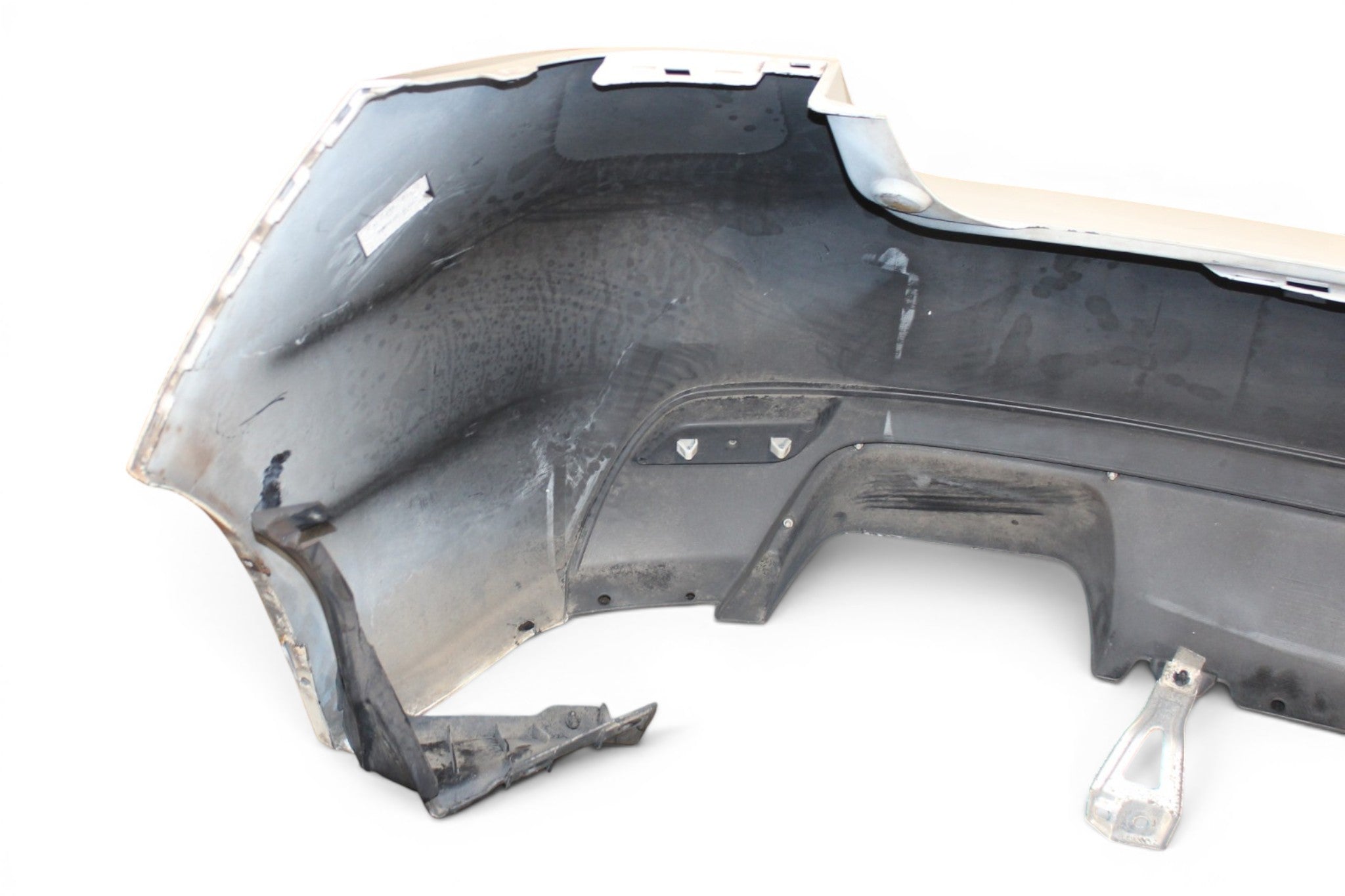 2008-2014 Subaru Impreza WRX STi Wagon OEM Rear Bumper White JDM ej257
