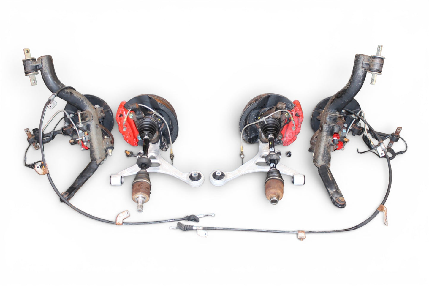 JDM Honda Integra Type R DC5 OEM 5-Lug Conversion Front+Rear Brembo Caliper k20a Acura RSX