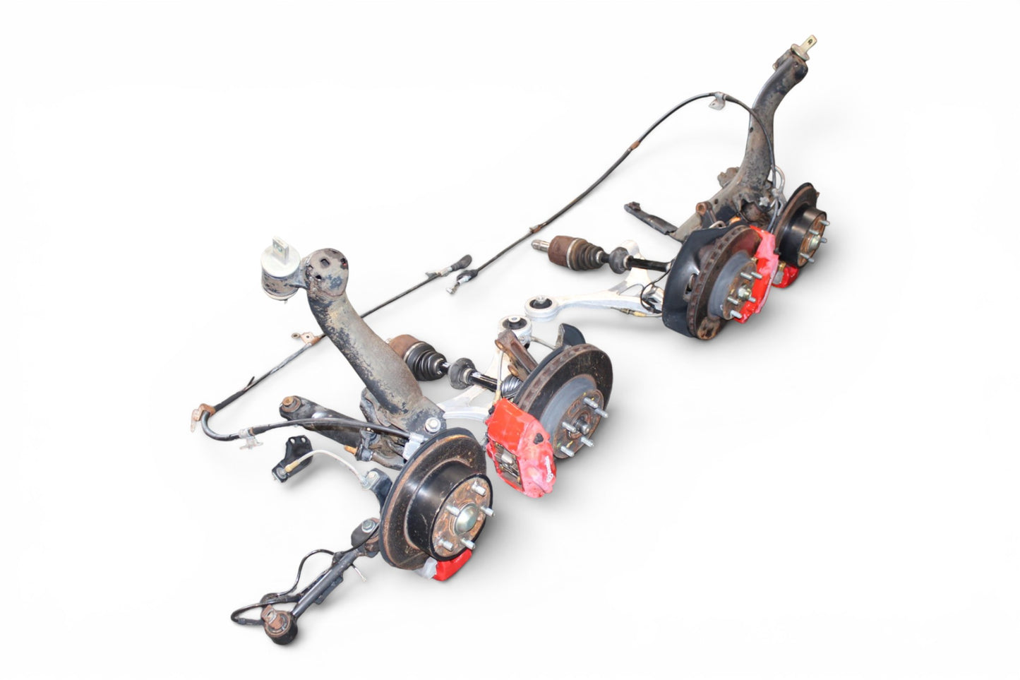 JDM Honda Integra Type R DC5 OEM 5-Lug Conversion Front+Rear Brembo Caliper k20a Acura RSX