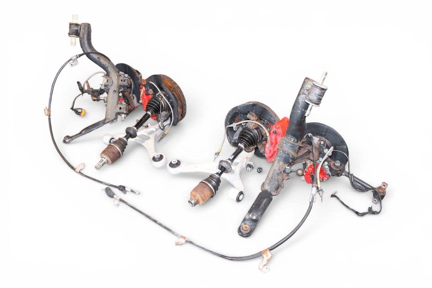 JDM Honda Integra Type R DC5 OEM 5-Lug Conversion Front+Rear Brembo Caliper k20a Acura RSX