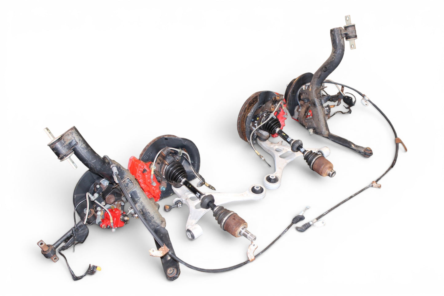 JDM Honda Integra Type R DC5 OEM 5-Lug Conversion Front+Rear Brembo Caliper k20a Acura RSX