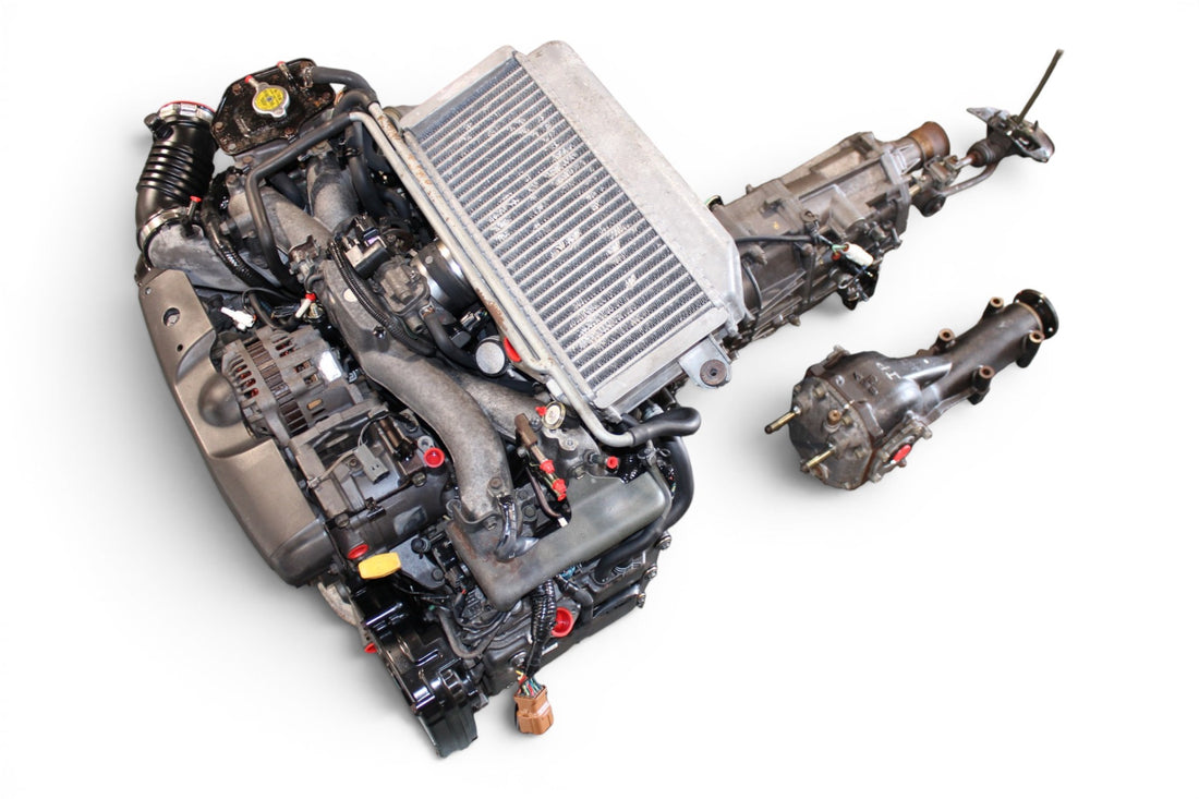JDM Subaru Impreza WRX 2.0L AVCS Turbo Engine 5-Speed Manual Transmission ej205 ty754vbbaa #1
