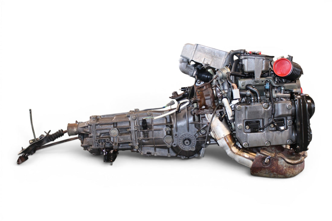 JDM Subaru Impreza WRX 2.0L AVCS Turbo Engine 5-Speed Manual Transmission ej205 ty754vbbaa #1