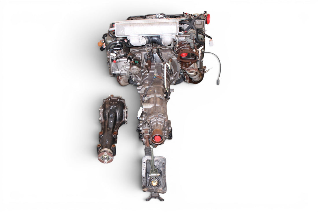 JDM Subaru Impreza WRX 2.0L AVCS Turbo Engine 5-Speed Manual Transmission ej205 ty754vbbaa #1