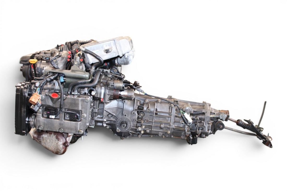 JDM Subaru Impreza WRX 2.0L AVCS Turbo Engine 5-Speed Manual Transmission ej205 ty754vbbaa #1