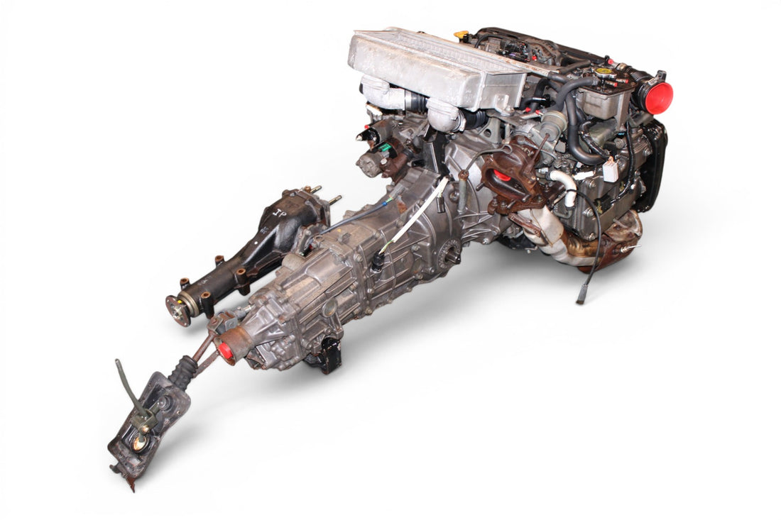 JDM Subaru Impreza WRX 2.0L AVCS Turbo Engine 5-Speed Manual Transmission ej205 ty754vbbaa #1