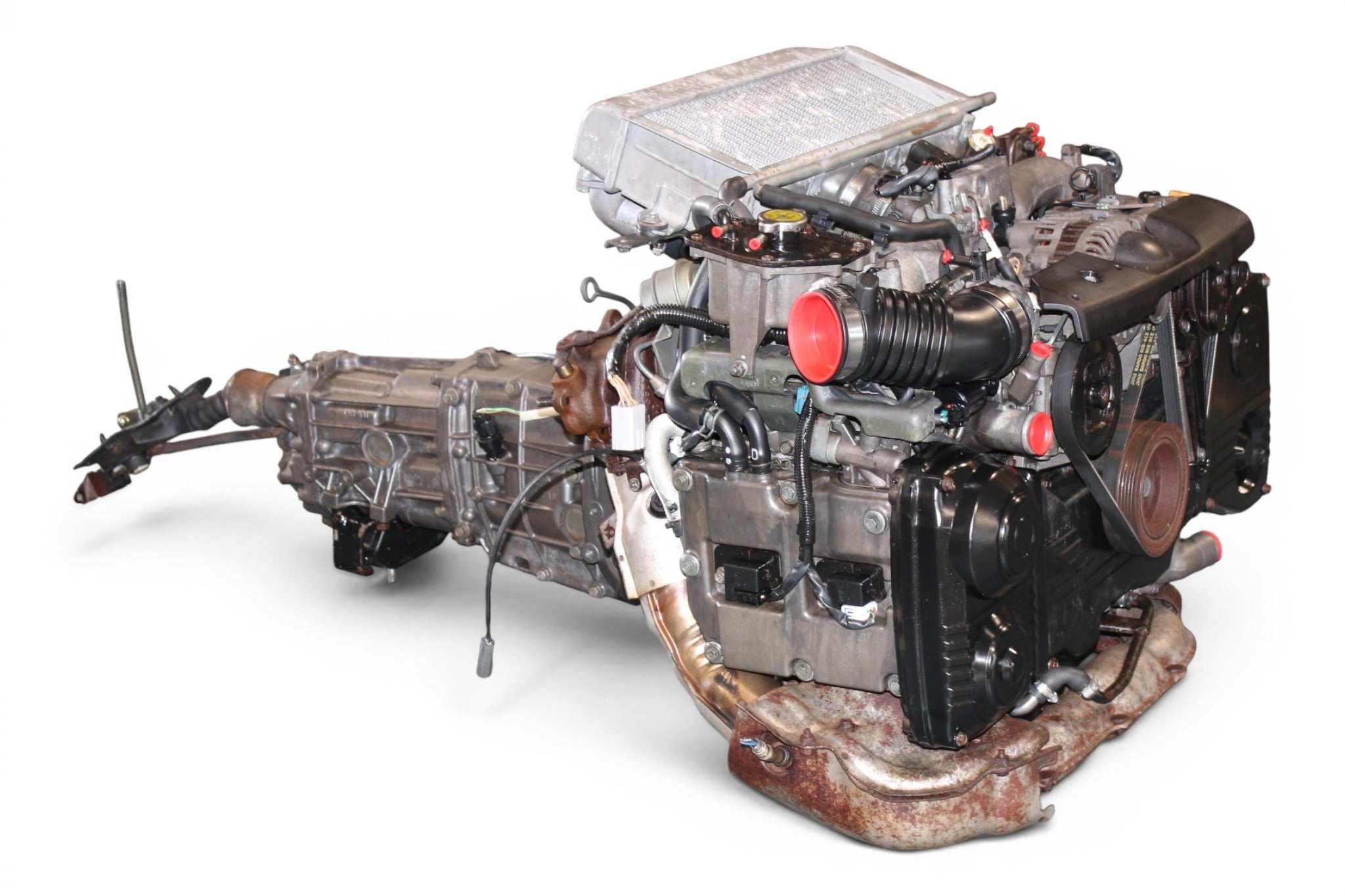 JDM Subaru Impreza WRX 2.0L AVCS Turbo Engine 5-Speed Manual Transmission ej205 ty754vbbaa #1