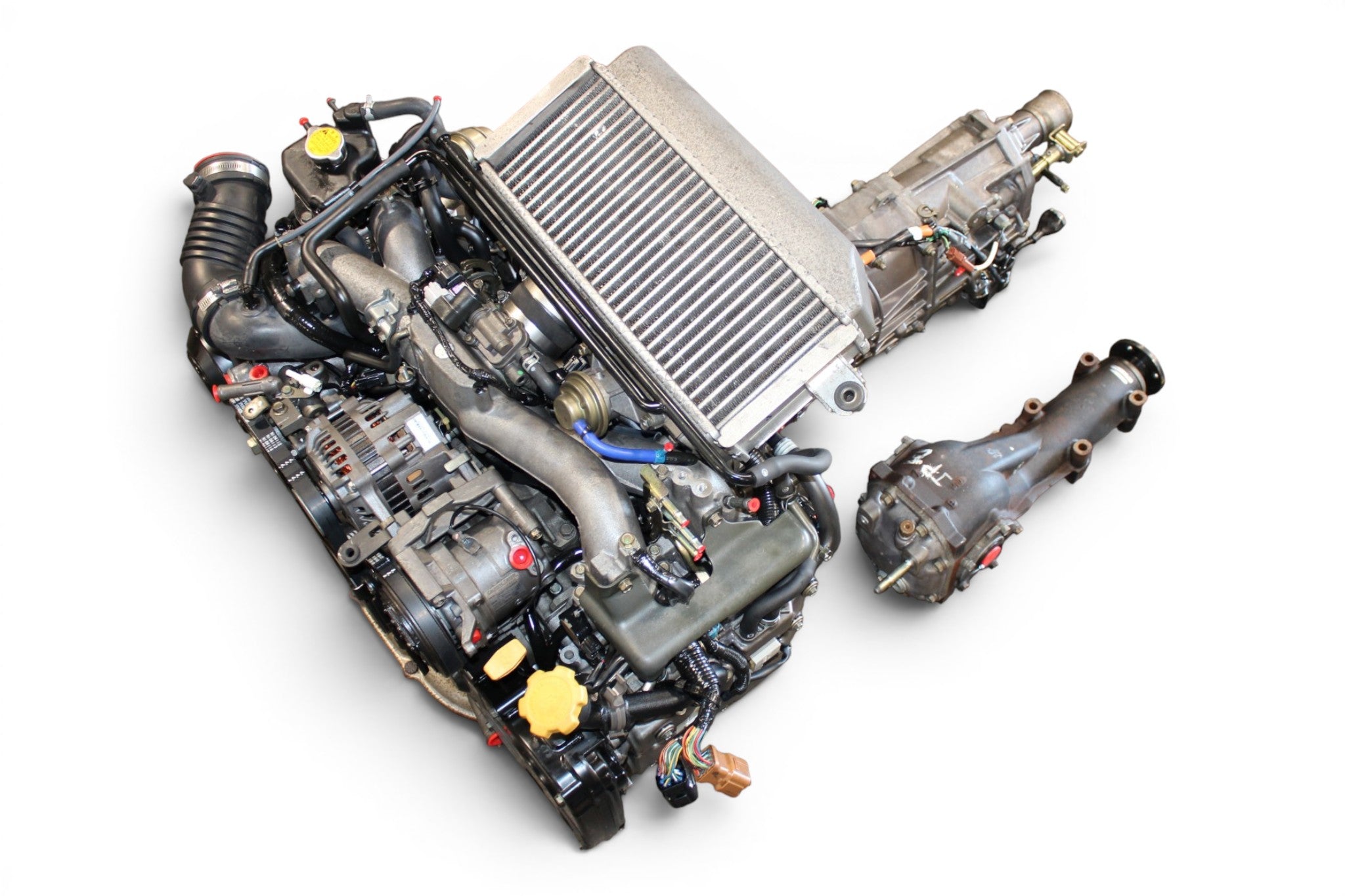 JDM Subaru Impreza WRX 2.0L AVCS Turbo Engine 5-Speed Manual Transmission ej205 ty754vb6aa #2