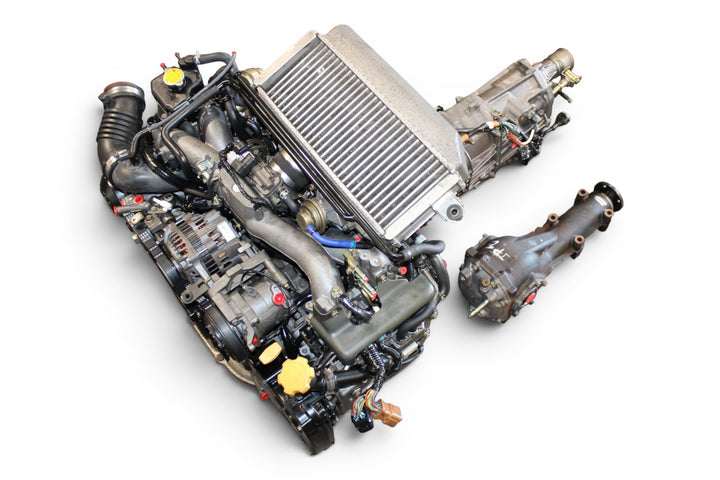 JDM Subaru Impreza WRX 2.0L AVCS Turbo Engine 5-Speed Manual Transmission ej205 ty754vb6aa #2