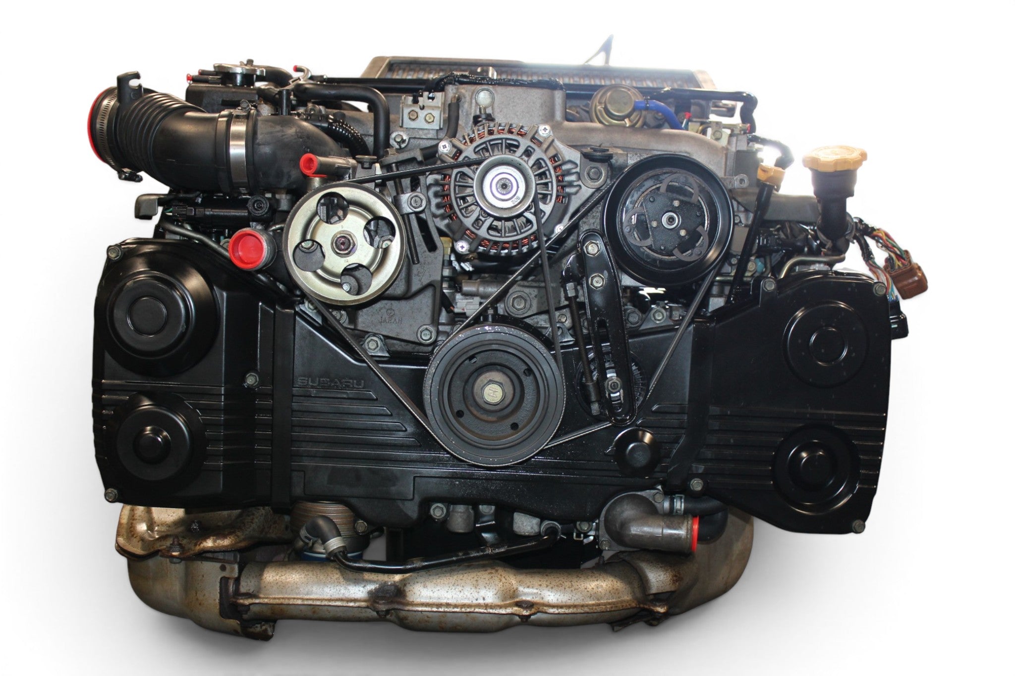 JDM Subaru Impreza WRX 2.0L AVCS Turbo Engine 5-Speed Manual Transmission ej205 ty754vb6aa #2