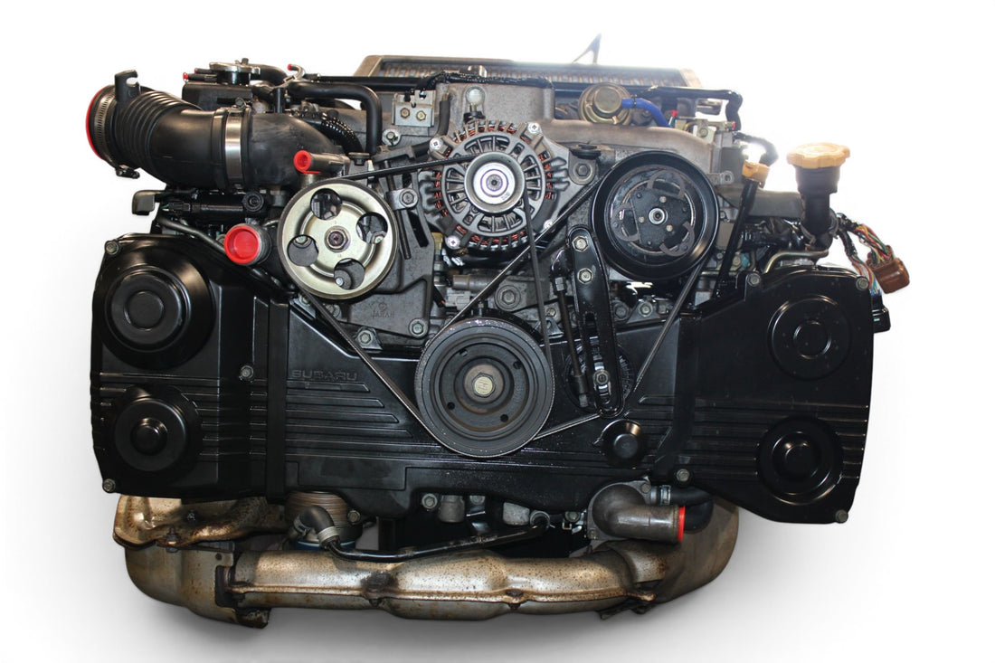 JDM Subaru Impreza WRX 2.0L AVCS Turbo Engine 5-Speed Manual Transmission ej205 ty754vb6aa #2