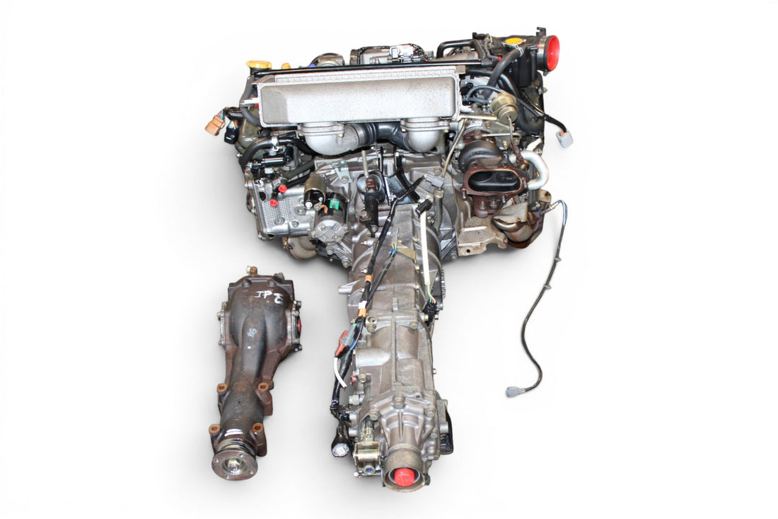 JDM Subaru Impreza WRX 2.0L AVCS Turbo Engine 5-Speed Manual Transmission ej205 ty754vb6aa #2