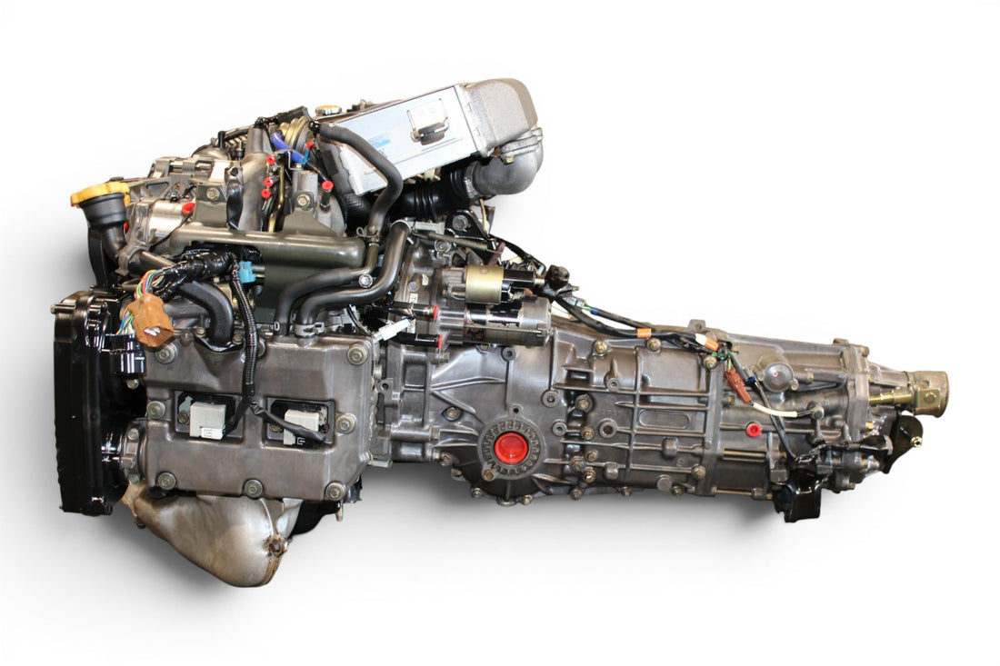 JDM Subaru Impreza WRX 2.0L AVCS Turbo Engine 5-Speed Manual Transmission ej205 ty754vb6aa #2