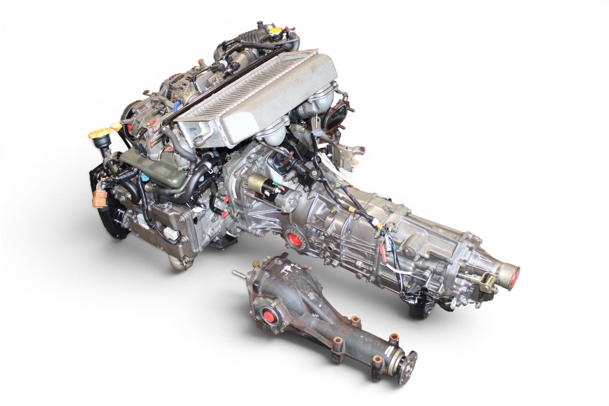 JDM Subaru Impreza WRX 2.0L AVCS Turbo Engine 5-Speed Manual Transmission ej205 ty754vb6aa #2