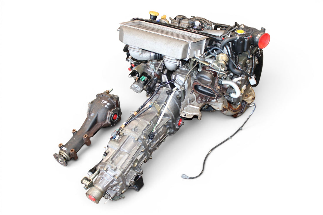 JDM Subaru Impreza WRX 2.0L AVCS Turbo Engine 5-Speed Manual Transmission ej205 ty754vb6aa #2