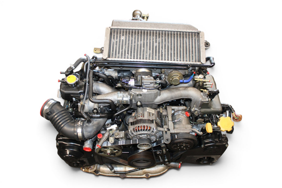 JDM Subaru Impreza WRX 2.0L AVCS Turbo Engine 5-Speed Manual Transmission ej205 ty754vb6aa #2
