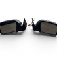 08-14 Subaru WRX STI OEM Black Power Mirrors w/ Turn Signals L & R GVB JDM #2