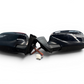 08-14 Subaru WRX STI OEM Black Power Mirrors w/ Turn Signals L & R GVB JDM #2