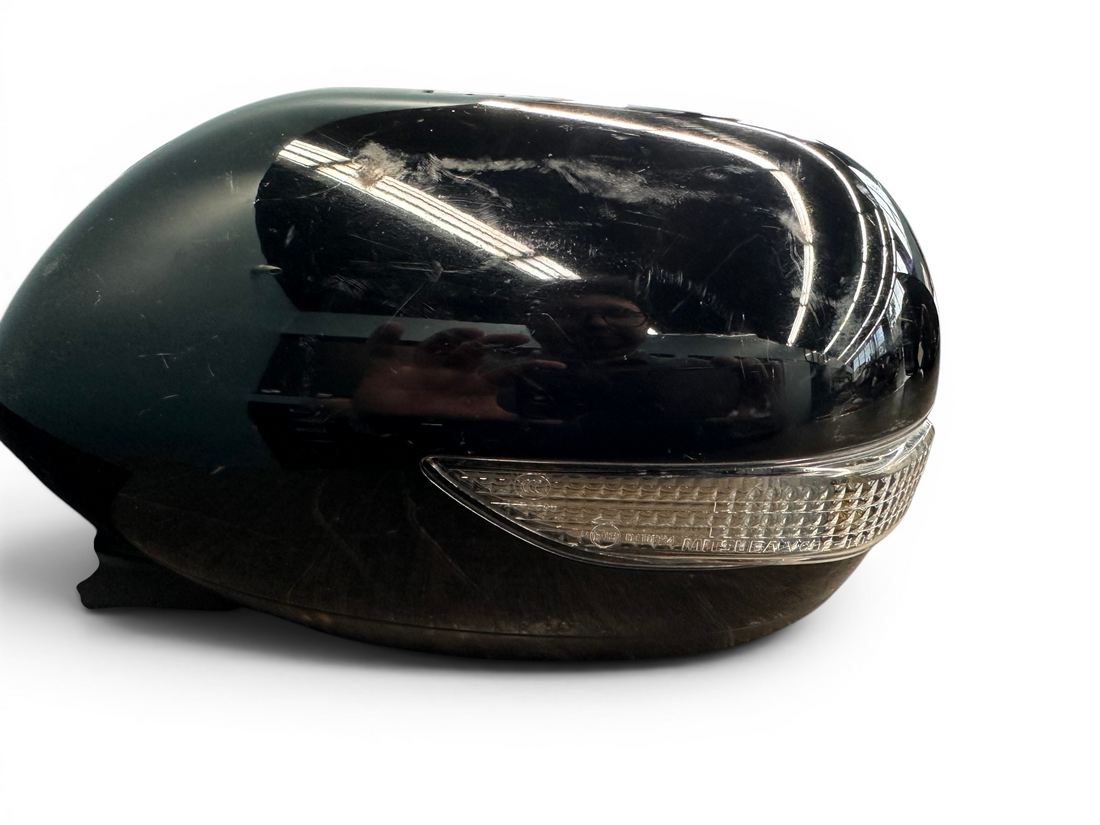 2008-2014 Subaru WRX STI OEM Black Power Mirrors w/ Turn Signals L & R GVB JDM #2