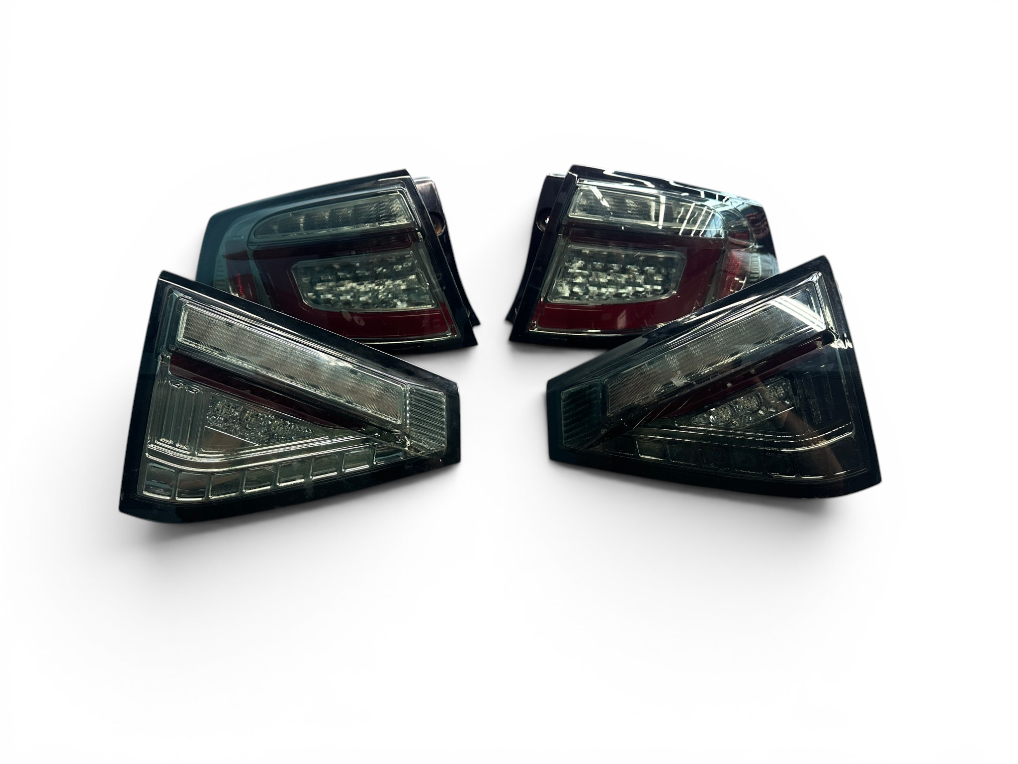 2008-2014 Subaru WRX STI Hatchback LED Rear Taillights Assembly LH & RH JDM #2
