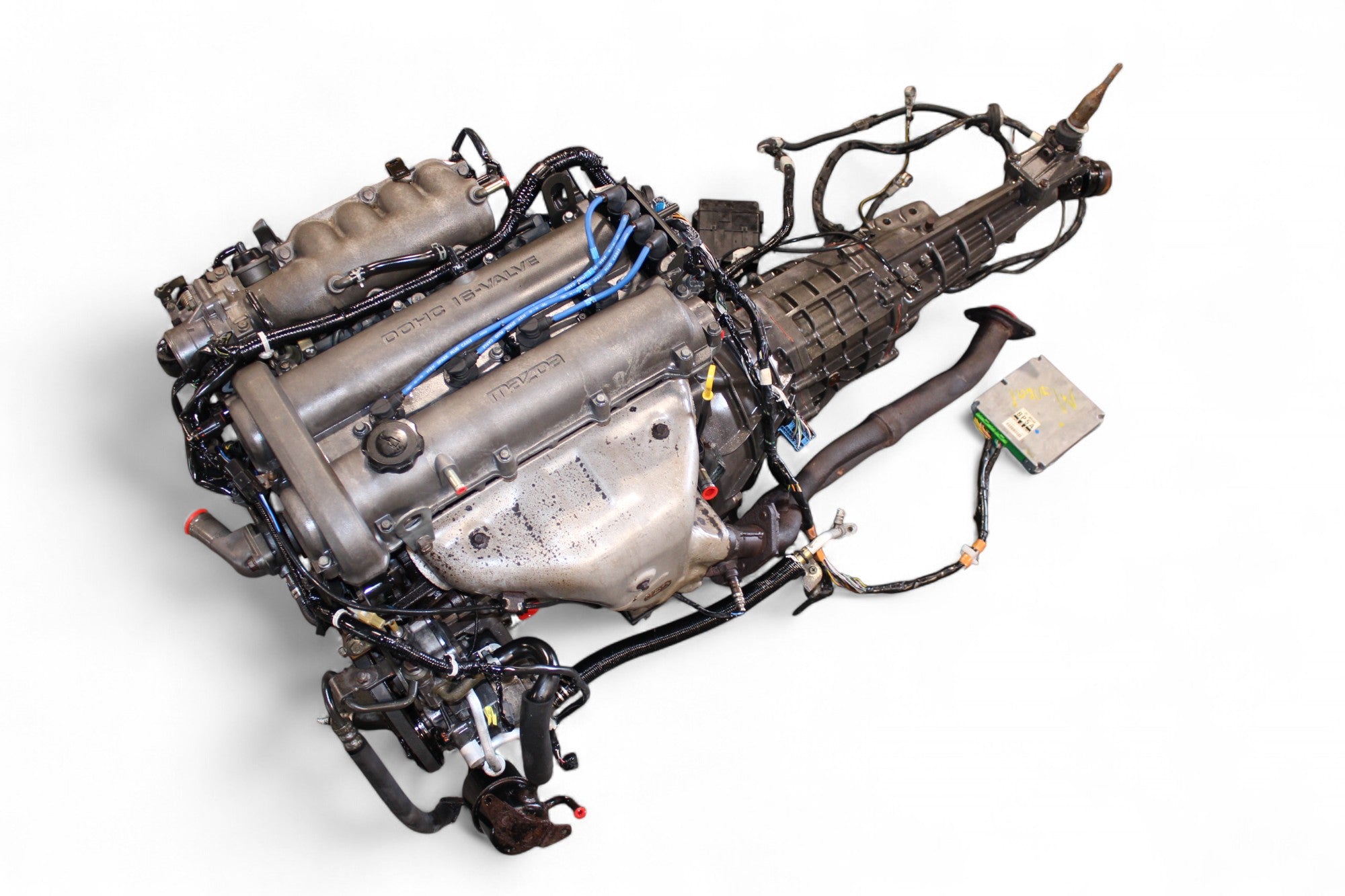 1999 2000 Mazda Miata MX-5 1.8L DOHC Engine 6-Speed Manual Trans ECU J ...