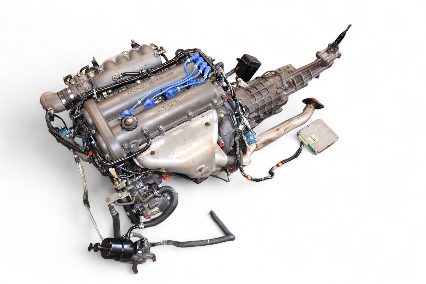 1999 2000 Mazda Miata MX-5 1.8L DOHC Engine 6-Speed Manual Trans ECU JDM bp #4